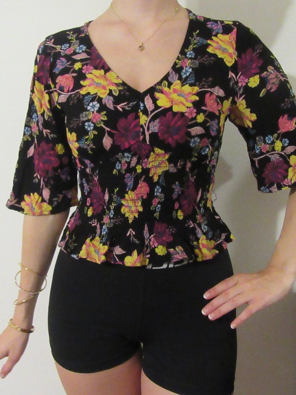 Mudd floral shirt